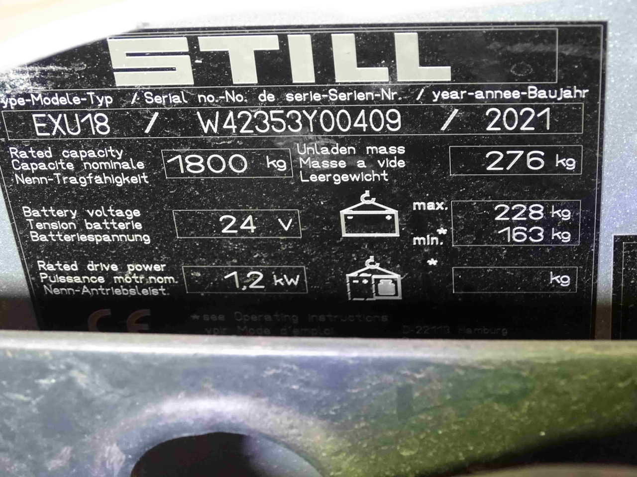 STILL EXU18 - Transpaleta: foto 5 STILL EXU18 - Transpaleta: foto 5