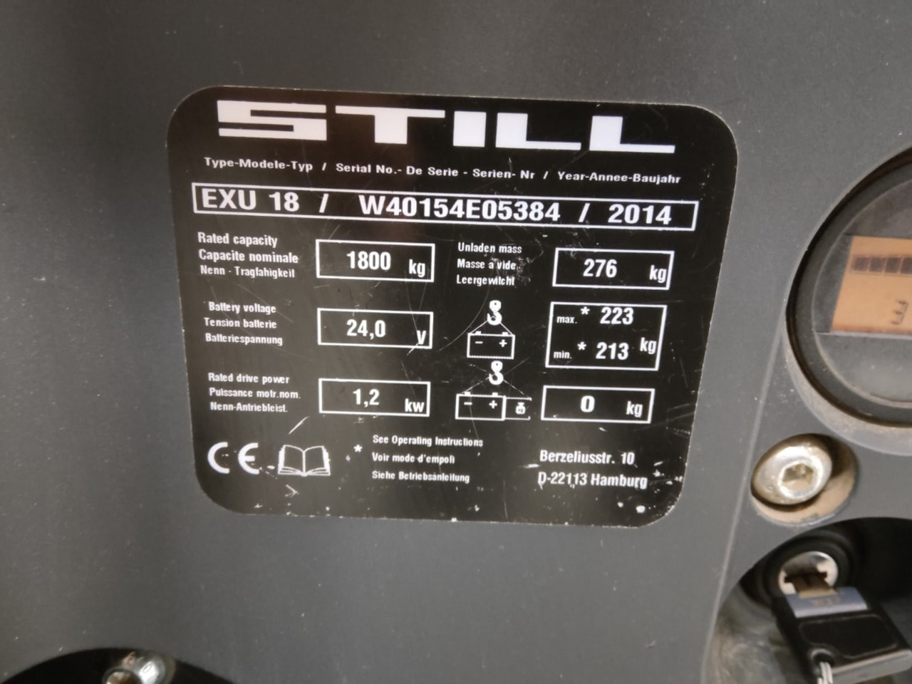 STILL EXU18 - Transpaleta: foto 5 STILL EXU18 - Transpaleta: foto 5