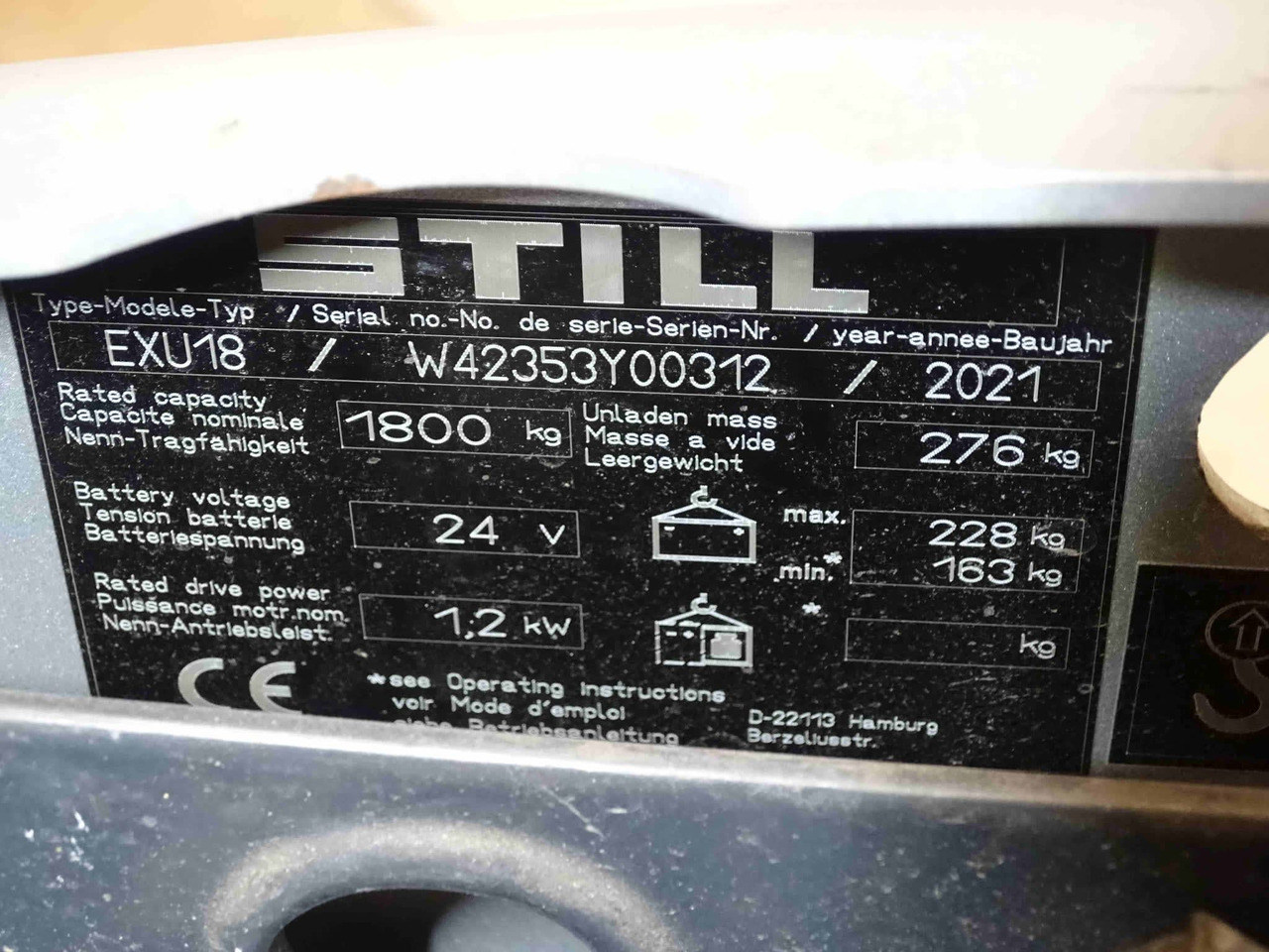 STILL EXU18 - Transpaleta: foto 5 STILL EXU18 - Transpaleta: foto 5