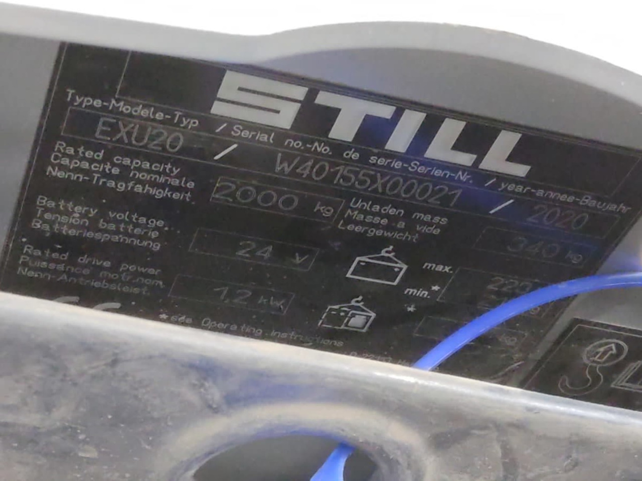 STILL EXU20/1800mm - Transpaleta: foto 5 STILL EXU20/1800mm - Transpaleta: foto 5