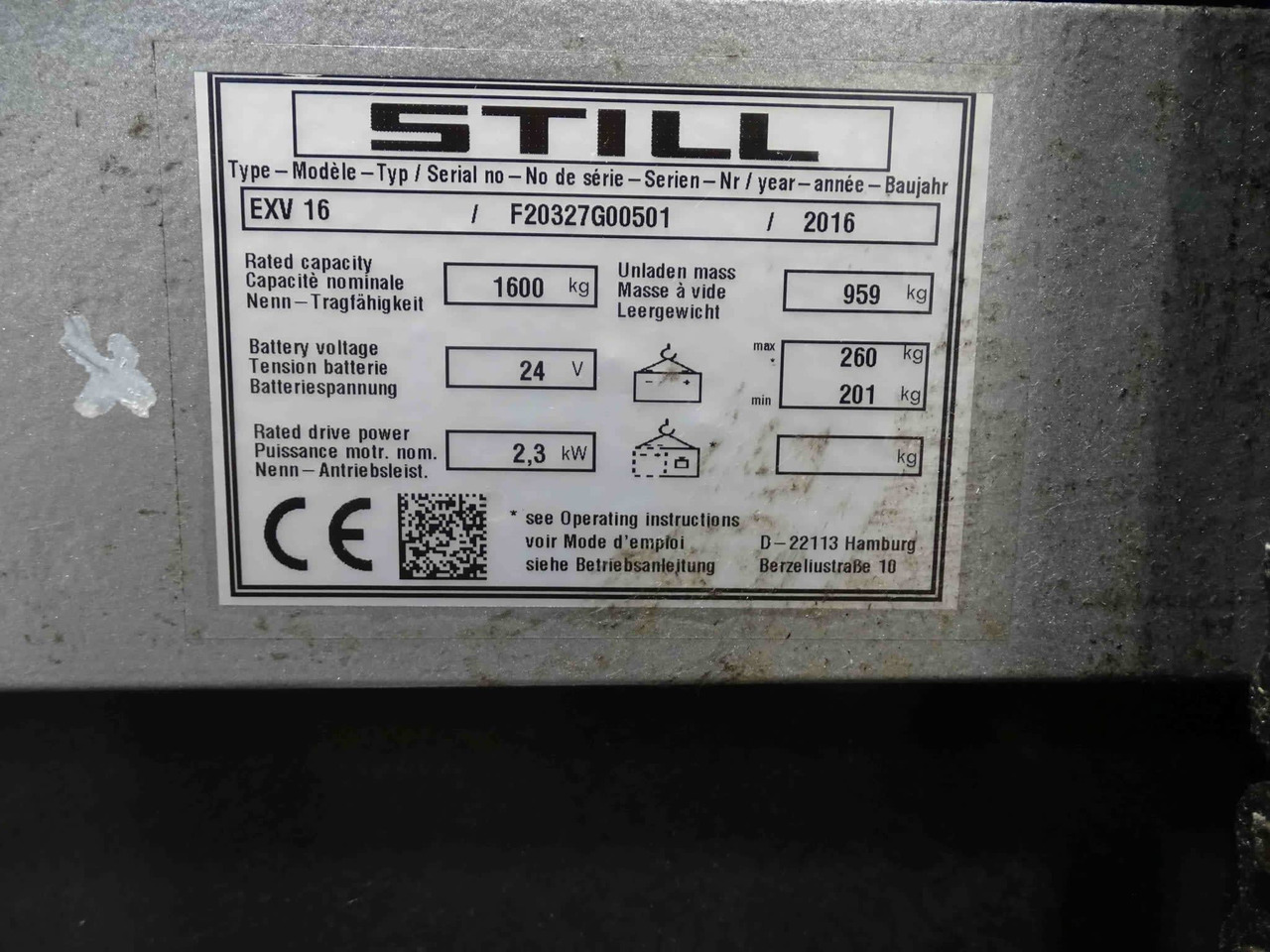 STILL EXV16 - Apilador: foto 5 STILL EXV16 - Apilador: foto 5