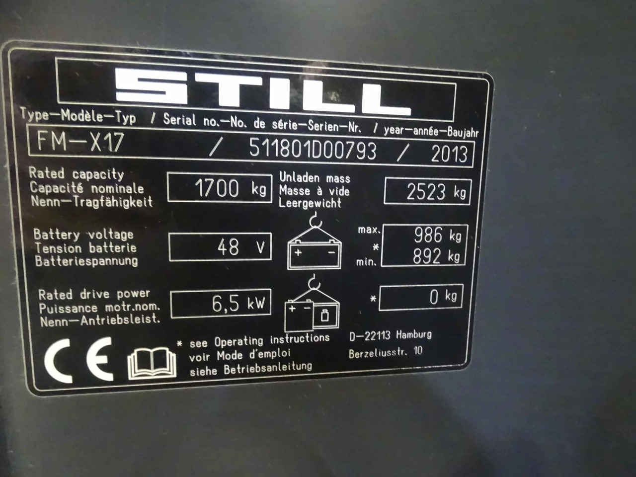 STILL FM-X17 - Retráctil: foto 5 STILL FM-X17 - Retráctil: foto 5