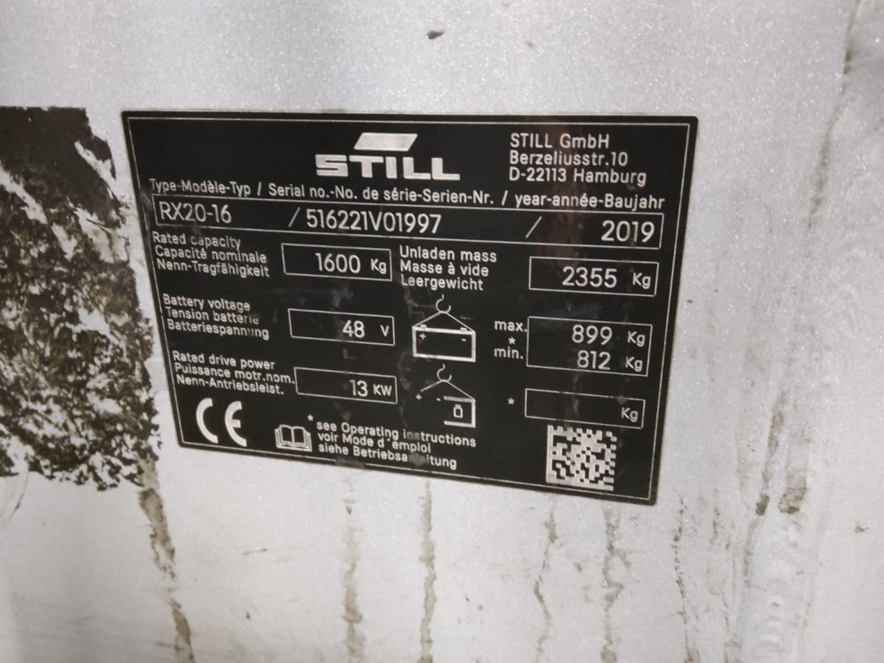 STILL RX20-16 - Carretilla elevadora eléctrica: foto 5 STILL RX20-16 - Carretilla elevadora eléctrica: foto 5