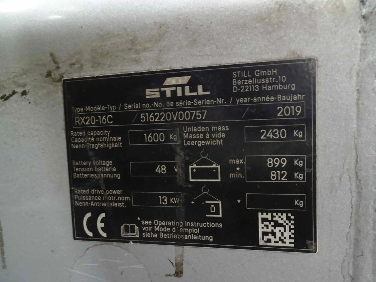 STILL RX20-16C - Carretilla elevadora eléctrica: foto 2 STILL RX20-16C - Carretilla elevadora eléctrica: foto 2