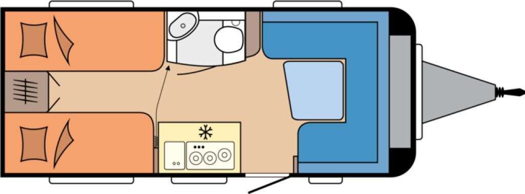 Hobby De Luxe 460 LU 2025 1500kg. - Caravana: foto 2 Hobby De Luxe 460 LU 2025 1500kg. - Caravana: foto 2