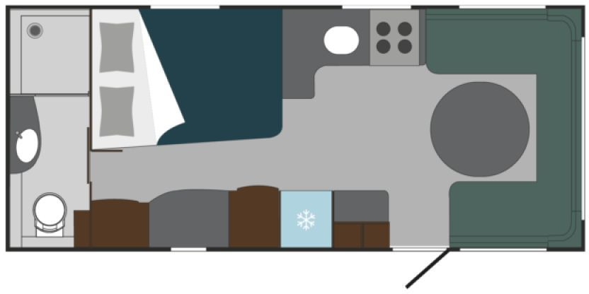 Polar Blackline 590 BFW -15% *TOP-ANGEBOT* LEDER ALDE - Caravana: foto 2 Polar Blackline 590 BFW -15% *TOP-ANGEBOT* LEDER ALDE - Caravana: foto 2