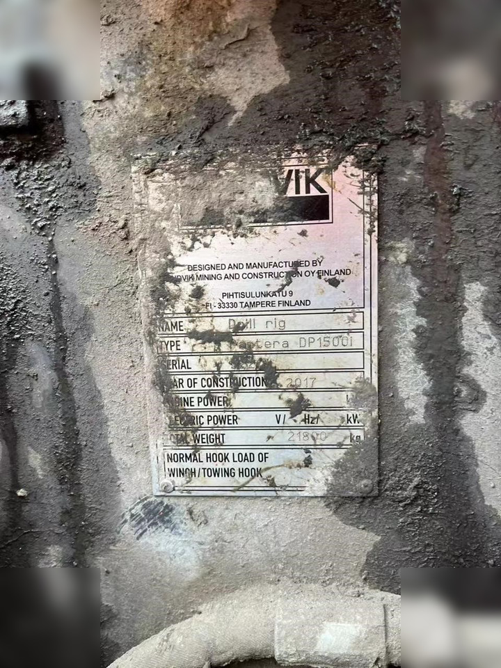 2017 SANDVIK DP1500I - Perforadora: foto 3 2017 SANDVIK DP1500I - Perforadora: foto 3