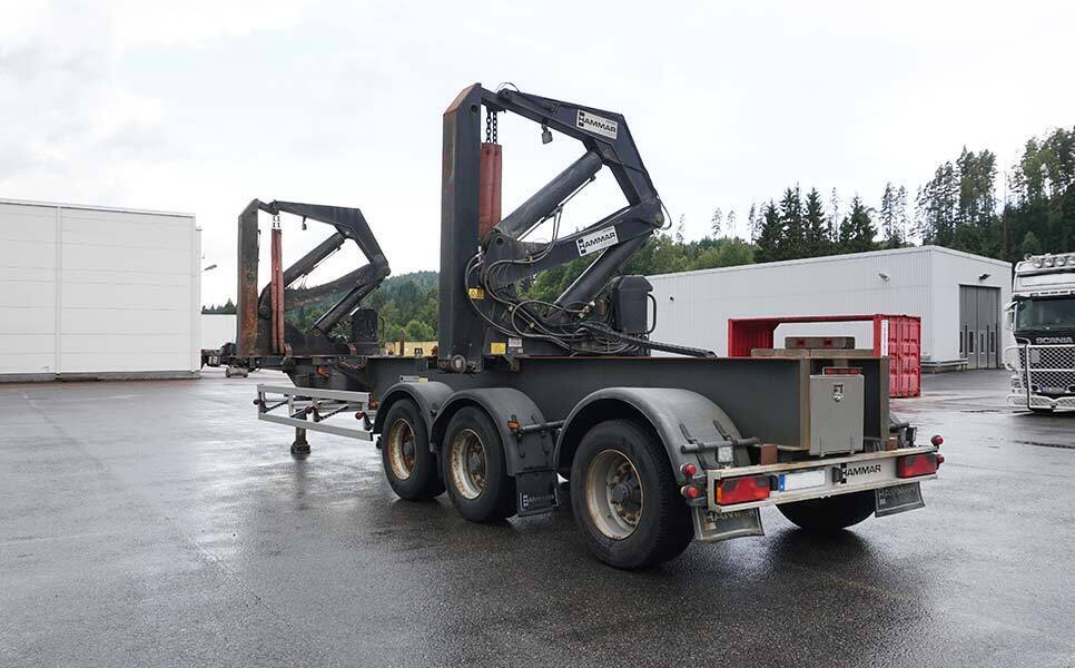 Hammar 160 HS, Sideloader, 33 tonnes SWL (20'-40') - Semirremolque portacontenedore/ Intercambiable: foto 1 Hammar 160 HS, Sideloader, 33 tonnes SWL (20'-40') - Semirremolque portacontenedore/ Intercambiable: foto 1