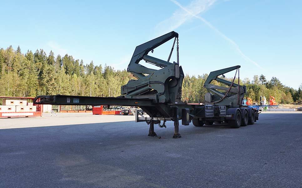 Hammar 195 S, Sideloader, 33 tonnes SWL (20'-40') - Semirremolque portacontenedore/ Intercambiable: foto 3 Hammar 195 S, Sideloader, 33 tonnes SWL (20'-40') - Semirremolque portacontenedore/ Intercambiable: foto 3