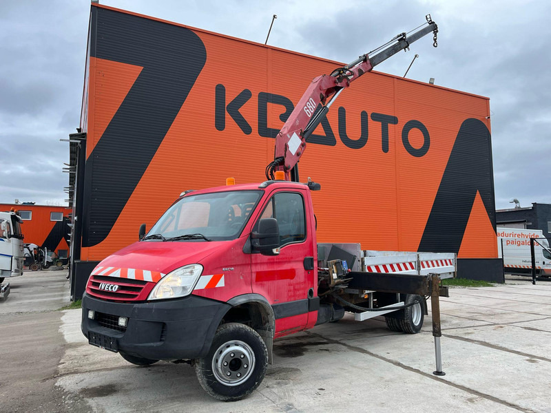 Iveco Daily 65C18 4x2 HMF 683 K2 / PLATFORM L=4256 mm - Furgoneta caja abierta: foto 1 Iveco Daily 65C18 4x2 HMF 683 K2 / PLATFORM L=4256 mm - Furgoneta caja abierta: foto 1