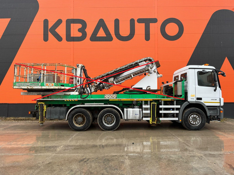 Mercedes-Benz Actros 2636 6x4 FOR SALE AS CHASSIS / ONLY 28159 km / V6 ENGINE / FULL STEEL - Camión chasis: foto 4 Mercedes-Benz Actros 2636 6x4 FOR SALE AS CHASSIS / ONLY 28159 km / V6 ENGINE / FULL STEEL - Camión chasis: foto 4