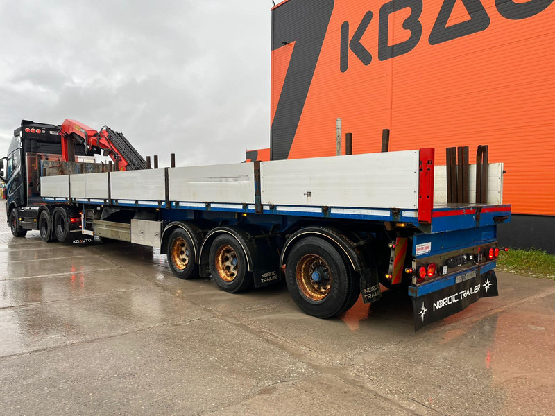 Nordic TRAILER S345 PALFINGER PK23002 / PLATFORM L=12324 mm - Semirremolque plataforma/ Caja abierta: foto 5 Nordic TRAILER S345 PALFINGER PK23002 / PLATFORM L=12324 mm - Semirremolque plataforma/ Caja abierta: foto 5