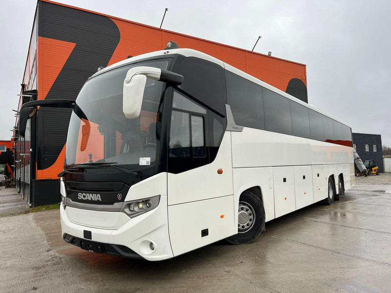 Scania K 450 6x2*4 Interlink 55 SEATS / AC / AUXILIARY HEATING / WHEELCHAIR LIFT / WC - Autocar: foto 3 Scania K 450 6x2*4 Interlink 55 SEATS / AC / AUXILIARY HEATING / WHEELCHAIR LIFT / WC - Autocar: foto 3