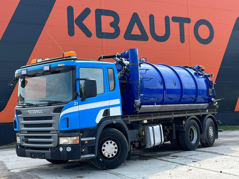 Scania P 420 6x2*4 ADR TANK INTERCONSULT 14230 l / VACUUM Pagani MEC 8000 year 2017 - Limpieza de alcantarillado: foto 1 Scania P 420 6x2*4 ADR TANK INTERCONSULT 14230 l / VACUUM Pagani MEC 8000 year 2017 - Limpieza de alcantarillado: foto 1