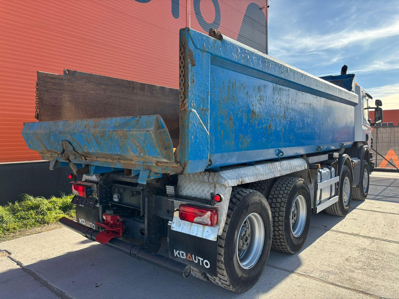 Camión volquete Scania P 440 8x4 RETARDER / FULL STEEL / BOX L=5850 mm: foto 6