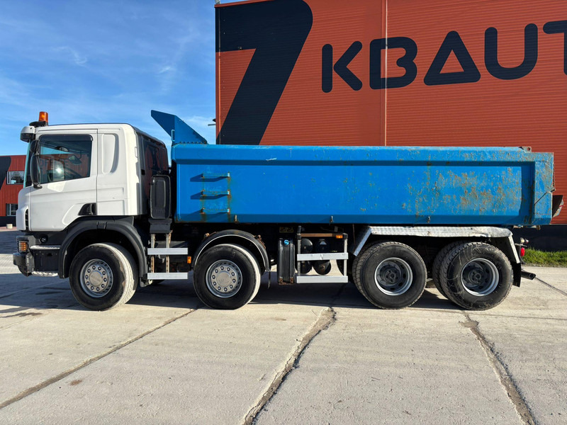 Camión volquete Scania P 440 8x4 RETARDER / FULL STEEL / BOX L=5850 mm: foto 9