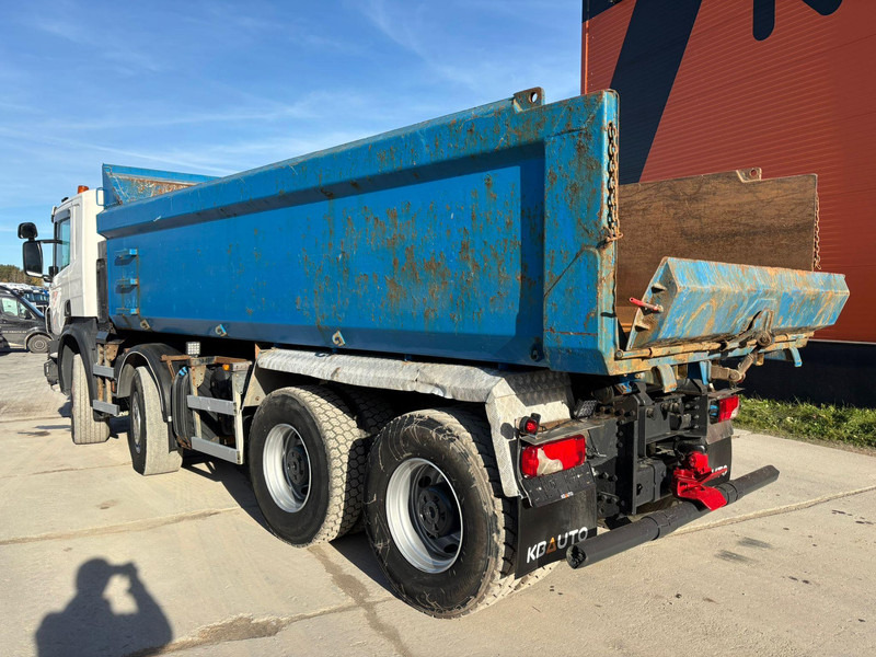 Camión volquete Scania P 440 8x4 RETARDER / FULL STEEL / BOX L=5850 mm: foto 8