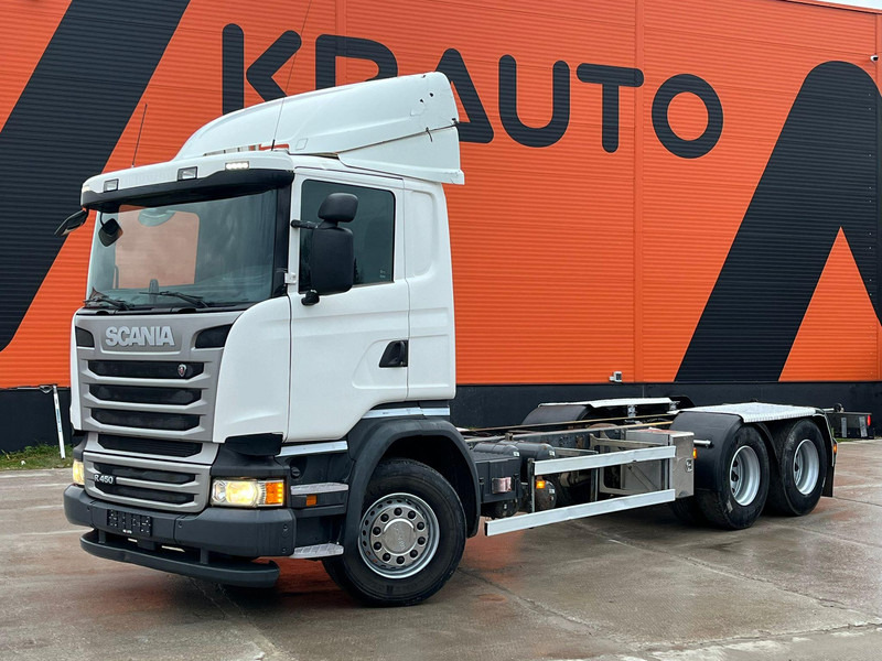 Scania R 450 6x4 CHASSIS L=8298 mm - Camión chasis: foto 1 Scania R 450 6x4 CHASSIS L=8298 mm - Camión chasis: foto 1