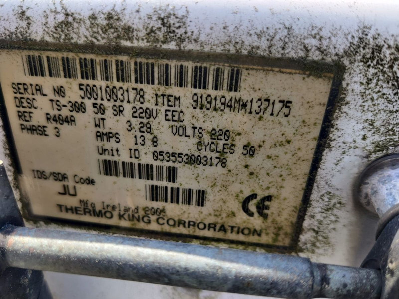 Carrocería-frigorifico THERMO KING TS-300 REFRIGERATION UNIT / KÜLMASEADE: foto 11