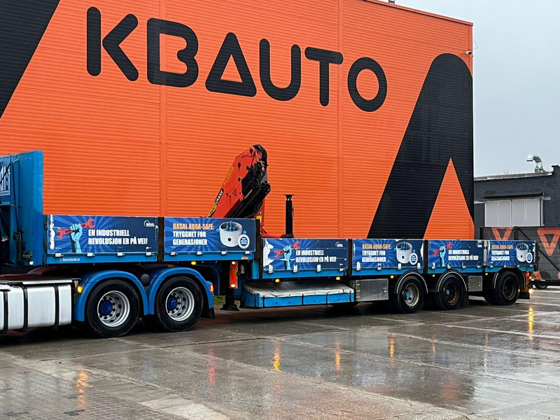 Tyllis Jumbo 3JPA PALFINGER PK23500 / PLATFORM L=9069 mm + 4419 mm - Semirremolque plataforma/ Caja abierta: foto 2 Tyllis Jumbo 3JPA PALFINGER PK23500 / PLATFORM L=9069 mm + 4419 mm - Semirremolque plataforma/ Caja abierta: foto 2