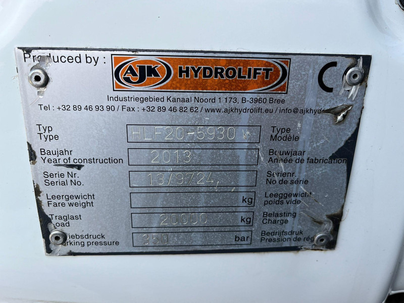 Camión multibasculante Volvo FH 540 8x4*4 AJK 20 ton / L=5700 mm: foto 14 Camión multibasculante Volvo FH 540 8x4*4 AJK 20 ton / L=5700 mm: foto 14