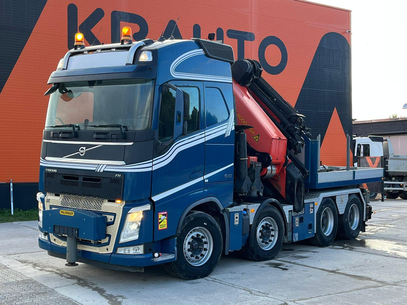 Volvo FH 540 8x4 PK110002 + JIB + WINCH / COMBI / PLATFORM L=3662 mm - Camión caja abierta, Camión grúa: foto 2 Volvo FH 540 8x4 PK110002 + JIB + WINCH / COMBI / PLATFORM L=3662 mm - Camión caja abierta, Camión grúa: foto 2
