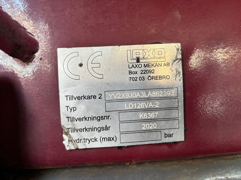 Camión portacontenedor de cadenas Volvo FM 330 4x2 LAXO LD126VA-2 / PLATFORM L=4300-5928 mm: foto 15