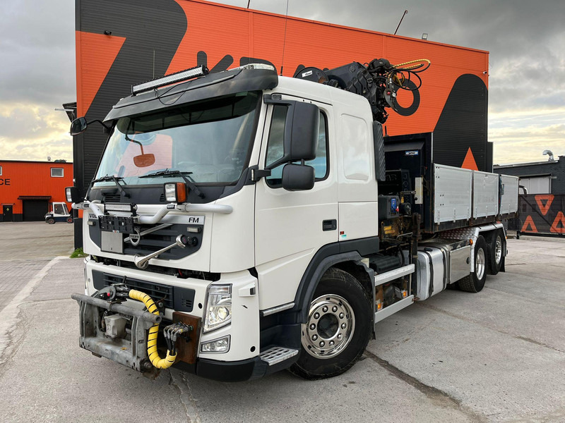 Volvo FM 450 6x2*4 HMF 2420-K5 / JOAB L 17 ton / L=5000 mm - Camión multibasculante, Camión grúa: foto 2 Volvo FM 450 6x2*4 HMF 2420-K5 / JOAB L 17 ton / L=5000 mm - Camión multibasculante, Camión grúa: foto 2