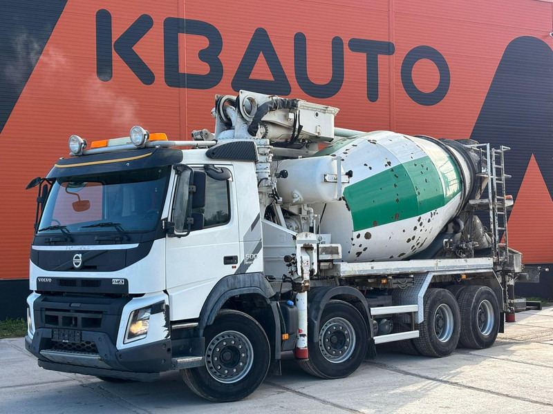 Volvo FMX 500 8x4 PUMI 24-3 - 24 m - 2303 hours / 7 m3 / FULL STEEL - Bomba de hormigón: foto 2 Volvo FMX 500 8x4 PUMI 24-3 - 24 m - 2303 hours / 7 m3 / FULL STEEL - Bomba de hormigón: foto 2