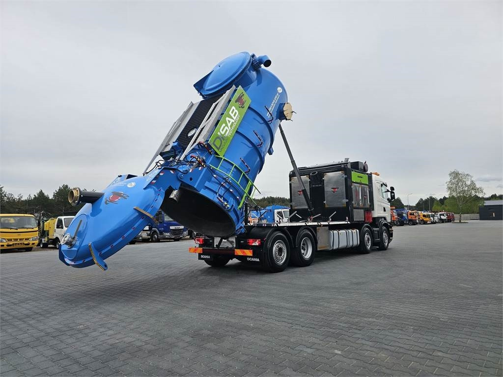 Limpieza de alcantarillado Scania Disab Centurion P210/8 Vacuum suction loader: foto 23
