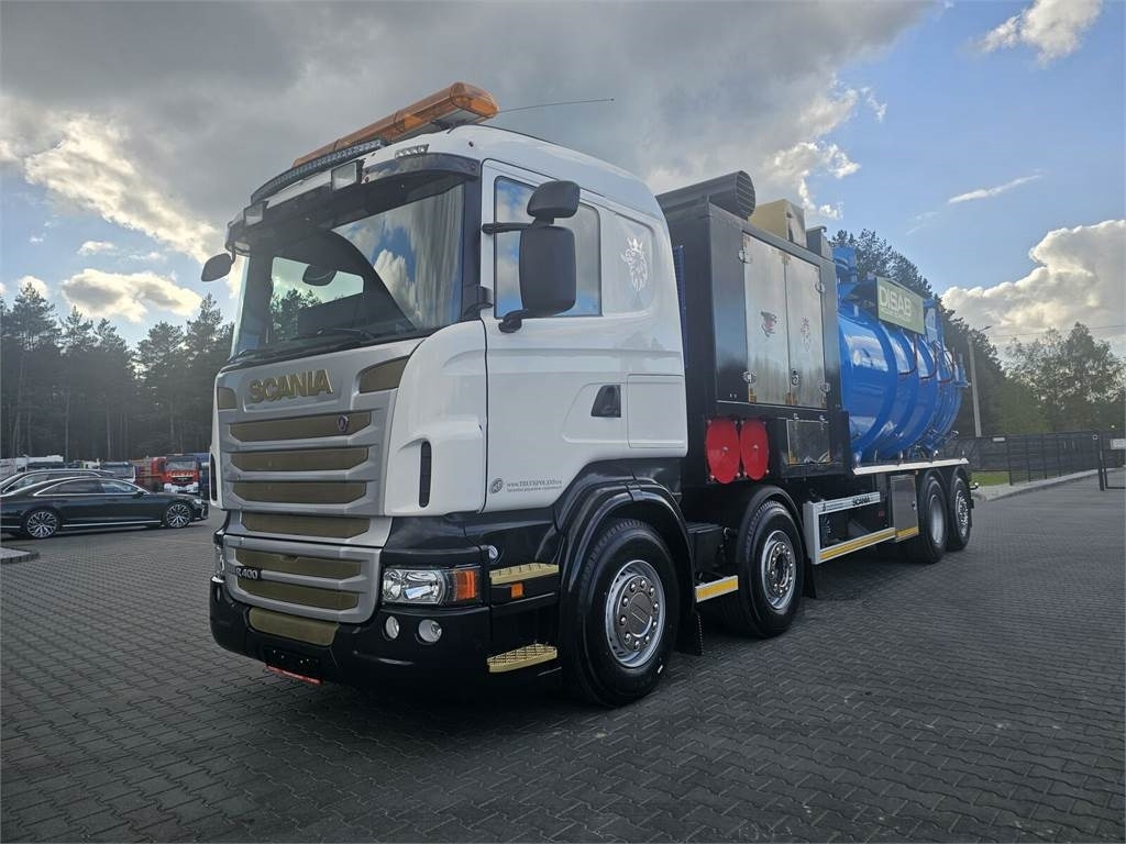 Scania Disab Centurion P210/8 Vacuum suction loader - Limpieza de alcantarillado: foto 3 Scania Disab Centurion P210/8 Vacuum suction loader - Limpieza de alcantarillado: foto 3