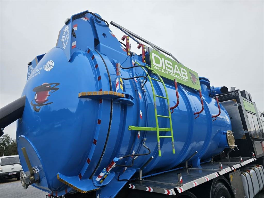 Limpieza de alcantarillado Scania Disab Centurion P210/8 Vacuum suction loader: foto 15