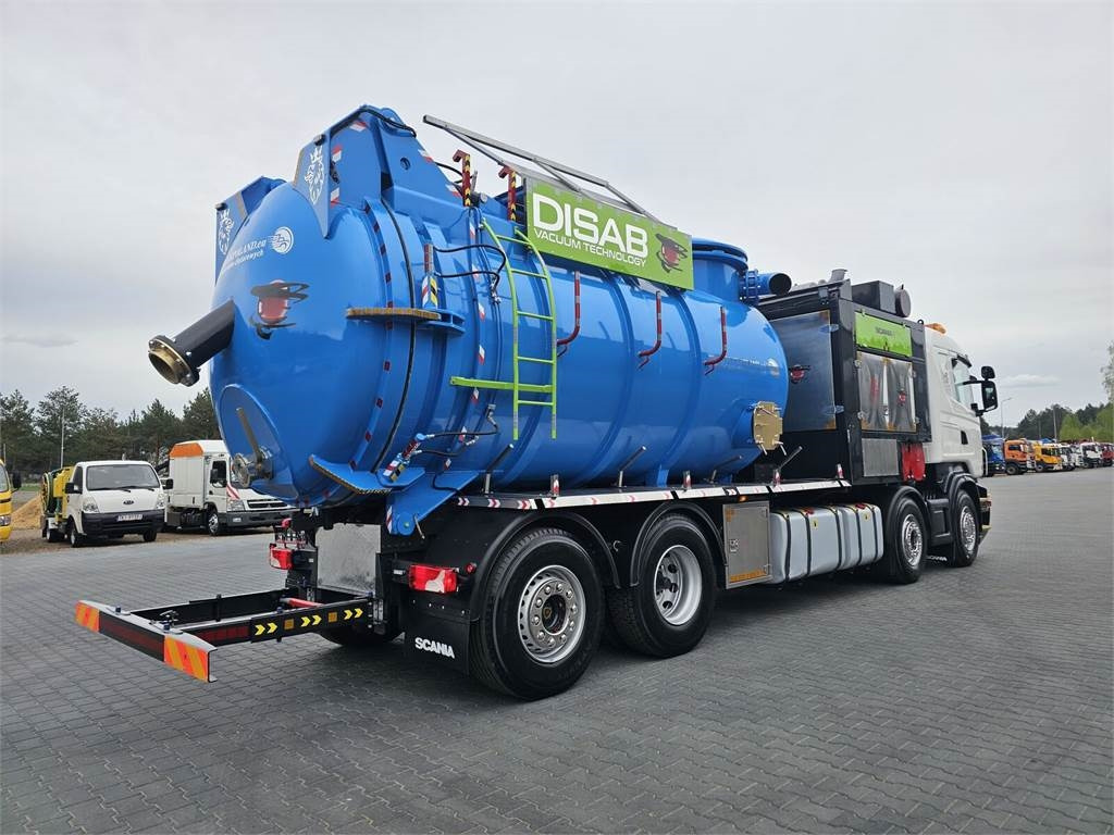 Limpieza de alcantarillado Scania Disab Centurion P210/8 Vacuum suction loader: foto 6