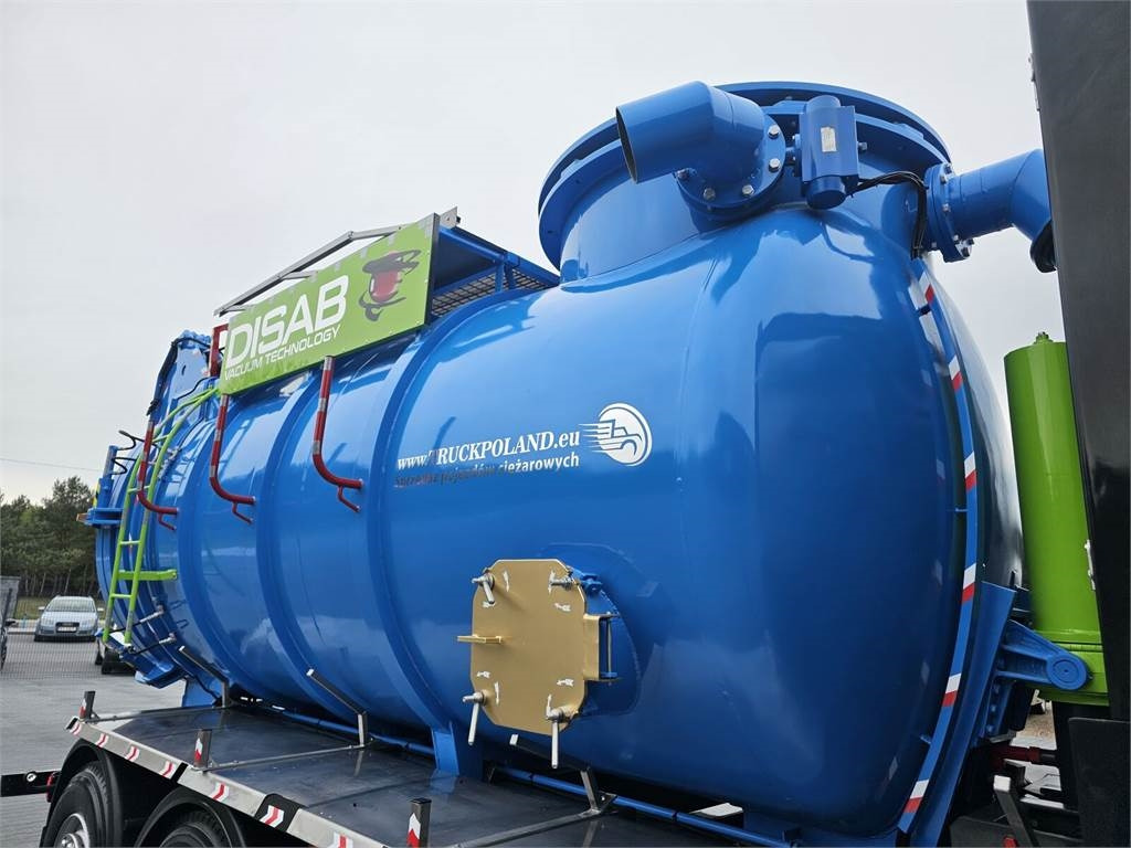 Limpieza de alcantarillado Scania Disab Centurion P210/8 Vacuum suction loader: foto 18