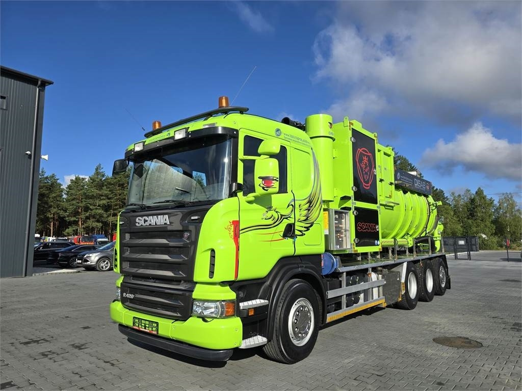 Scania Disab Centurion P210/9 Suction-blowing vacuum load - Limpieza de alcantarillado: foto 3 Scania Disab Centurion P210/9 Suction-blowing vacuum load - Limpieza de alcantarillado: foto 3