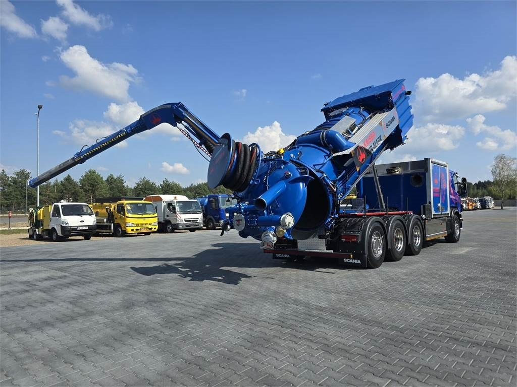 Scania KAISER EUR-MARK PL 8 Vacuum suction-blowing loader - Limpieza de alcantarillado: foto 1 Scania KAISER EUR-MARK PL 8 Vacuum suction-blowing loader - Limpieza de alcantarillado: foto 1