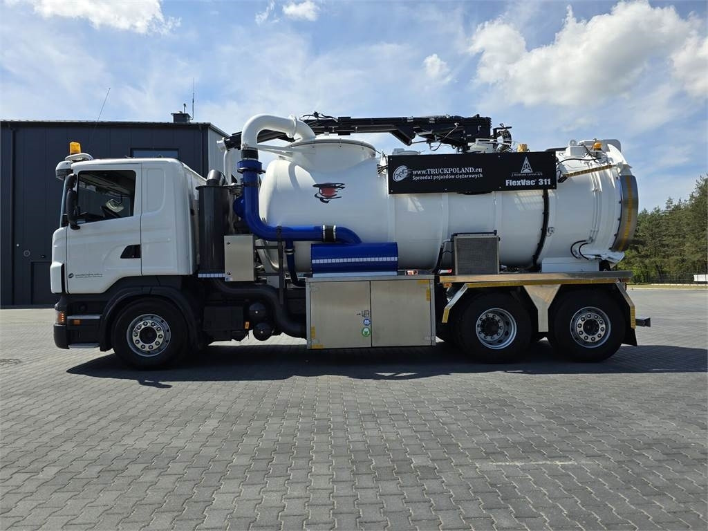 Scania Saugbagger Larsen FlexVac 311 Vacuum suction loade  - Limpieza de alcantarillado: foto 4 Scania Saugbagger Larsen FlexVac 311 Vacuum suction loade  - Limpieza de alcantarillado: foto 4