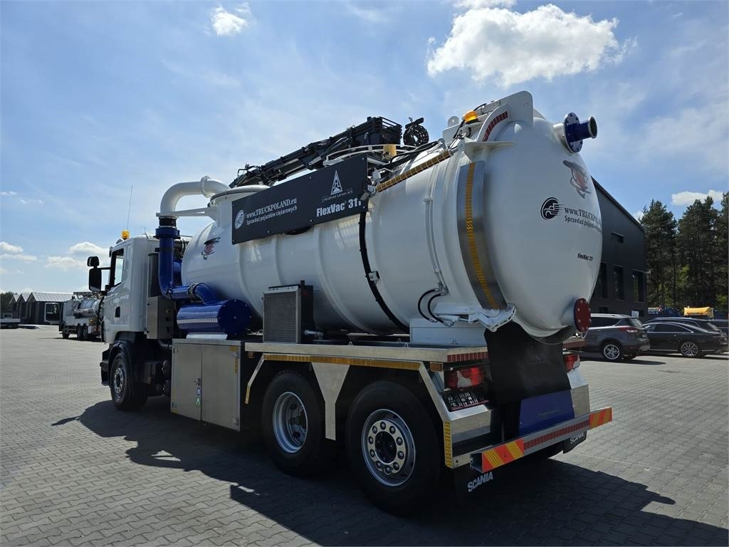 Scania Saugbagger Larsen FlexVac 311 Vacuum suction loade - Limpieza de alcantarillado: foto 5 Scania Saugbagger Larsen FlexVac 311 Vacuum suction loade - Limpieza de alcantarillado: foto 5