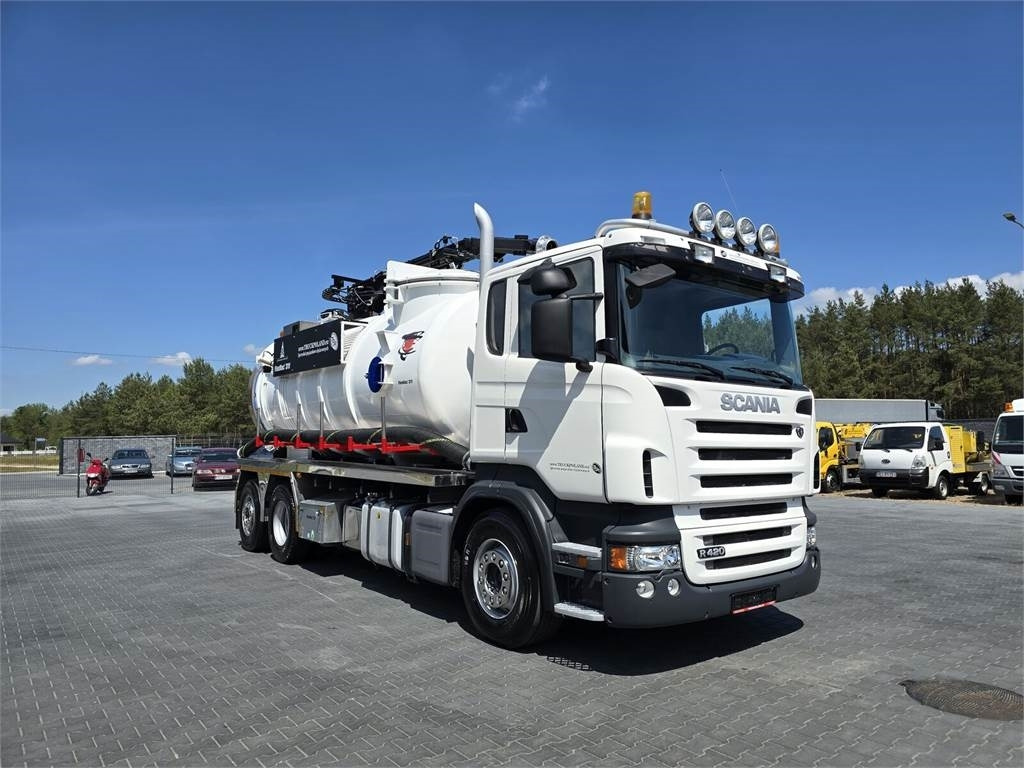 Scania Saugbagger Larsen FlexVac 311 Vacuum suction loade - Excavadora: foto 2 Scania Saugbagger Larsen FlexVac 311 Vacuum suction loade - Excavadora: foto 2