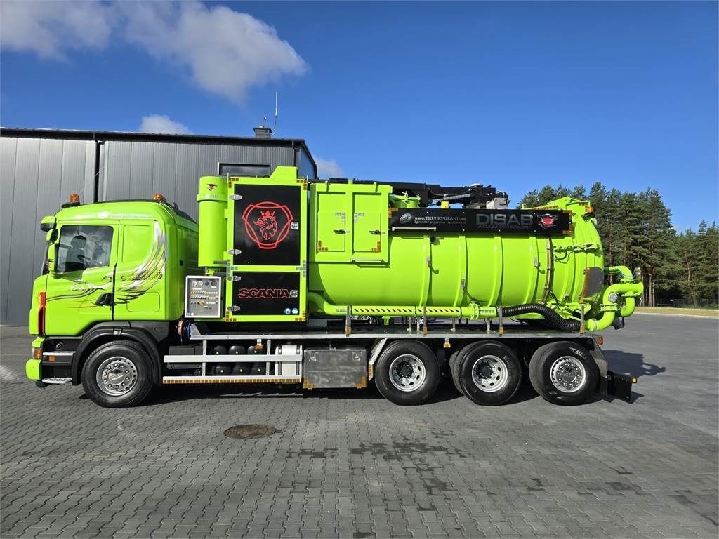 Scania Disab Centurion P210/9 Suction-blowing vacuum load - Vehículo municipal: foto 4 Scania Disab Centurion P210/9 Suction-blowing vacuum load - Vehículo municipal: foto 4