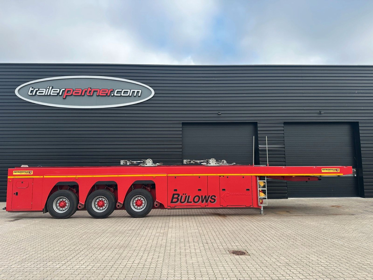 Semirremolque góndola rebajadas Faymonville 3 achs innenlader: foto 1