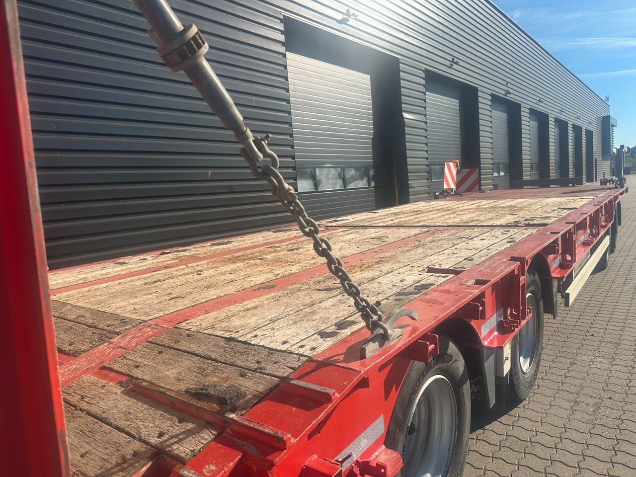 Nooteboom 4 achs anhänger / Doppelt rampen - Remolque góndola rebajadas: foto 3 Nooteboom 4 achs anhänger / Doppelt rampen - Remolque góndola rebajadas: foto 3