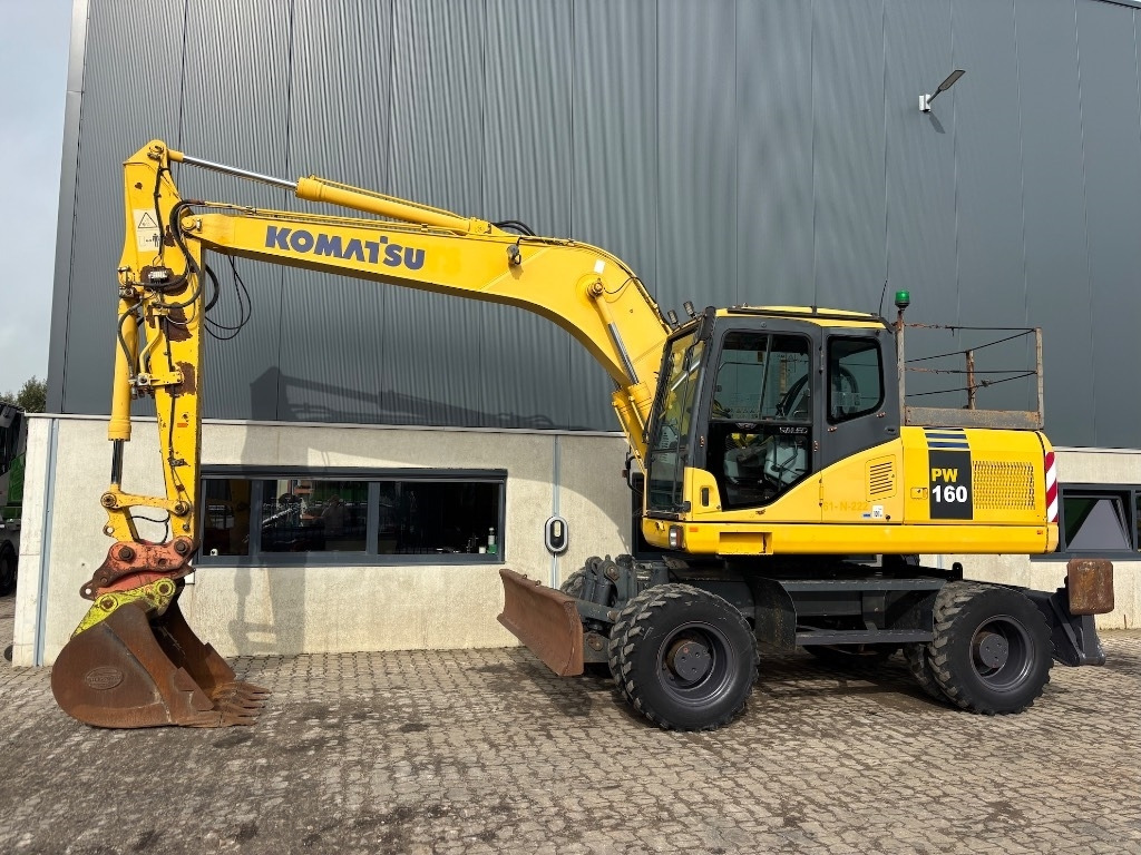 Komatsu PW 160-7 - PW160 - PW 160 - PW 180 - PW 140 - Excavadora de ruedas: foto 2 Komatsu PW 160-7 - PW160 - PW 160 - PW 180 - PW 140 - Excavadora de ruedas: foto 2