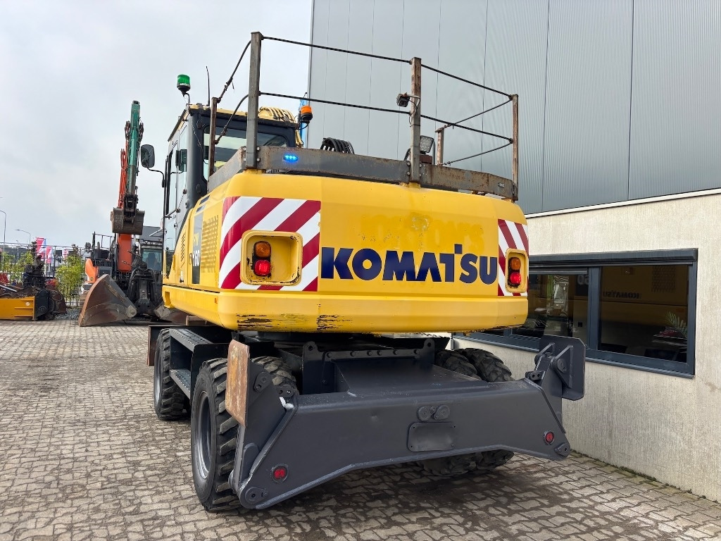 Komatsu PW 160-7 - PW160 - PW 160 - PW 180 - PW 140 - Excavadora de ruedas: foto 5 Komatsu PW 160-7 - PW160 - PW 160 - PW 180 - PW 140 - Excavadora de ruedas: foto 5