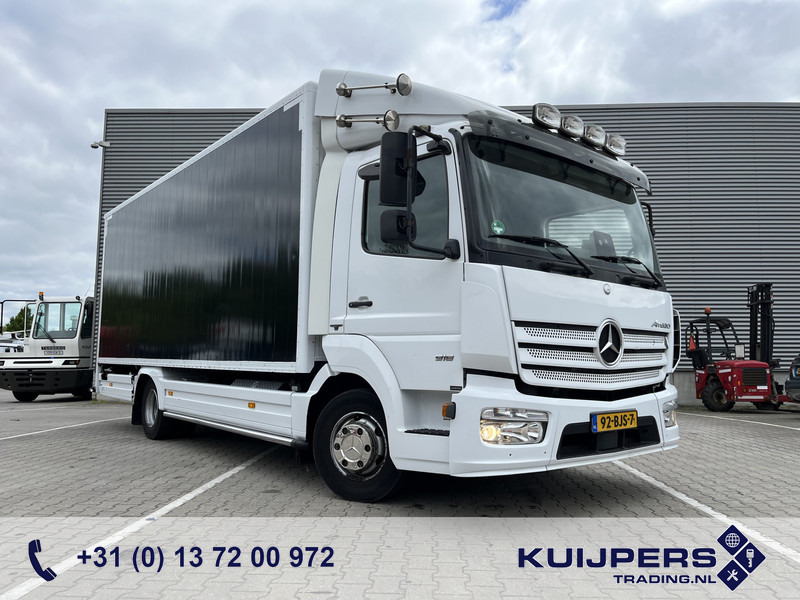 Mercedes-Benz Atego 818 / 8 Ton / 725 dkm / Koffer / LBW / APK TUV 07-25 - Camión caja cerrada: foto 1 Mercedes-Benz Atego 818 / 8 Ton / 725 dkm / Koffer / LBW / APK TUV 07-25 - Camión caja cerrada: foto 1