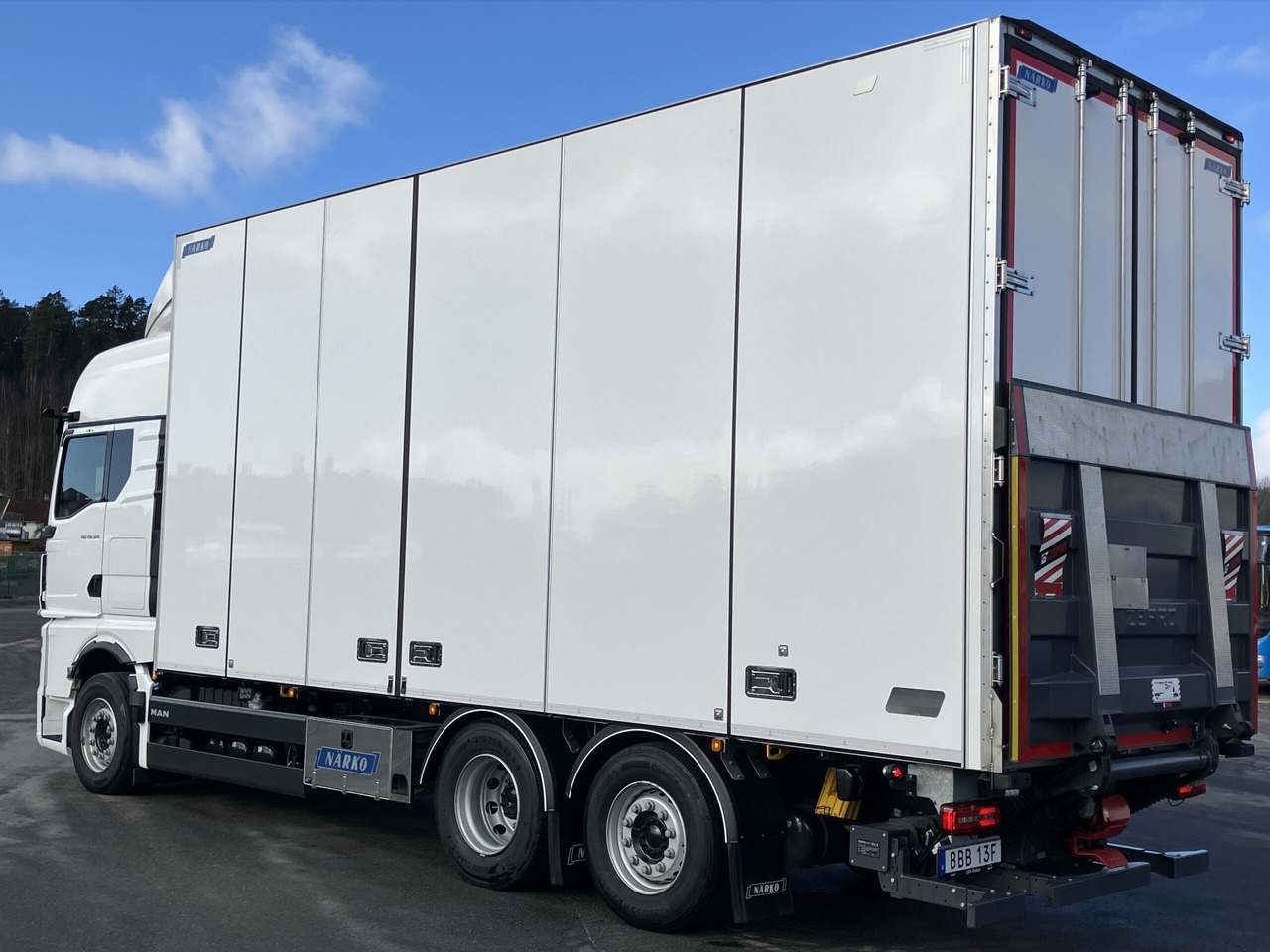 MAN TGX 26.520 6×2-4 fjärrbil Närko - Camión caja cerrada: foto 4 MAN TGX 26.520 6×2-4 fjärrbil Närko - Camión caja cerrada: foto 4