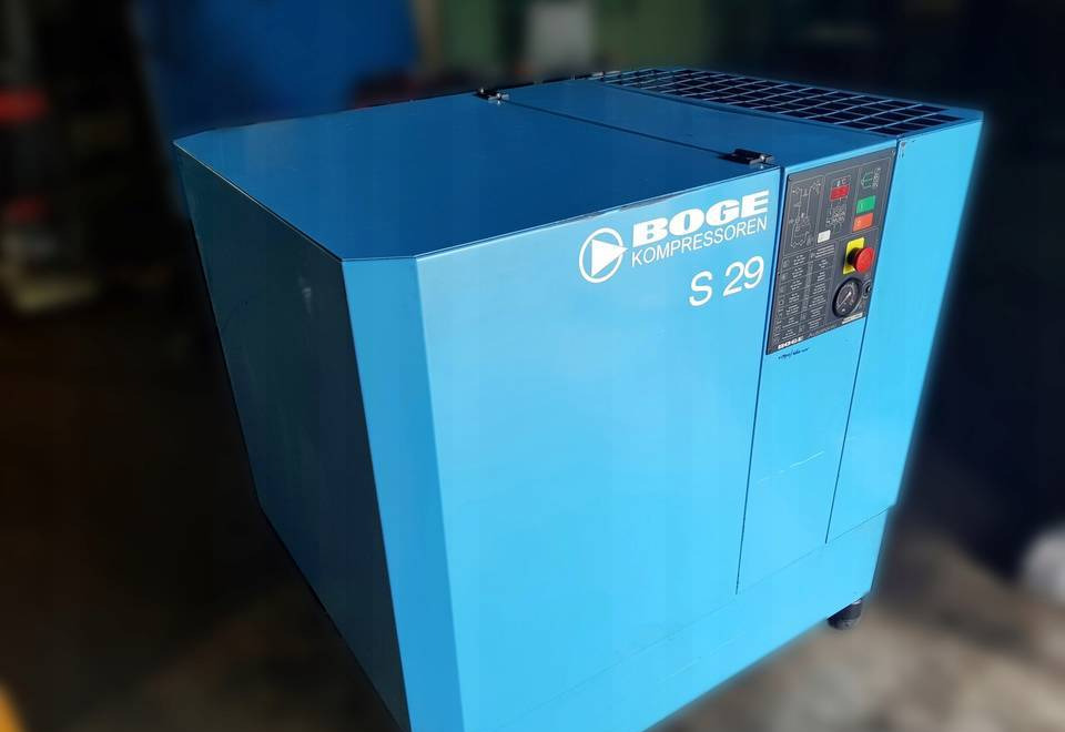 KOMPRESOR ŚRUBOWY BOGE S 29 - Compresor de aire: foto 2 KOMPRESOR ŚRUBOWY BOGE S 29 - Compresor de aire: foto 2