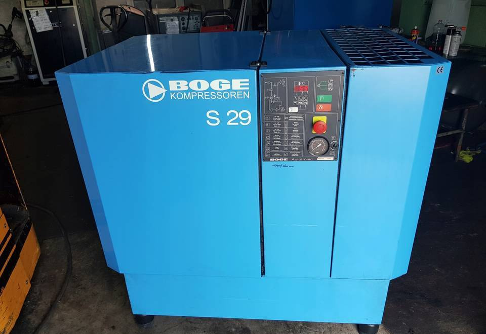 KOMPRESOR ŚRUBOWY BOGE S 29 - Compresor de aire: foto 1 KOMPRESOR ŚRUBOWY BOGE S 29 - Compresor de aire: foto 1