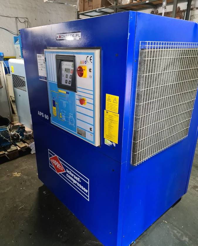 Kompresor śrubowy AIRPRESS APS 60, 45 kw - Compresor de aire: foto 2 Kompresor śrubowy AIRPRESS APS 60, 45 kw - Compresor de aire: foto 2