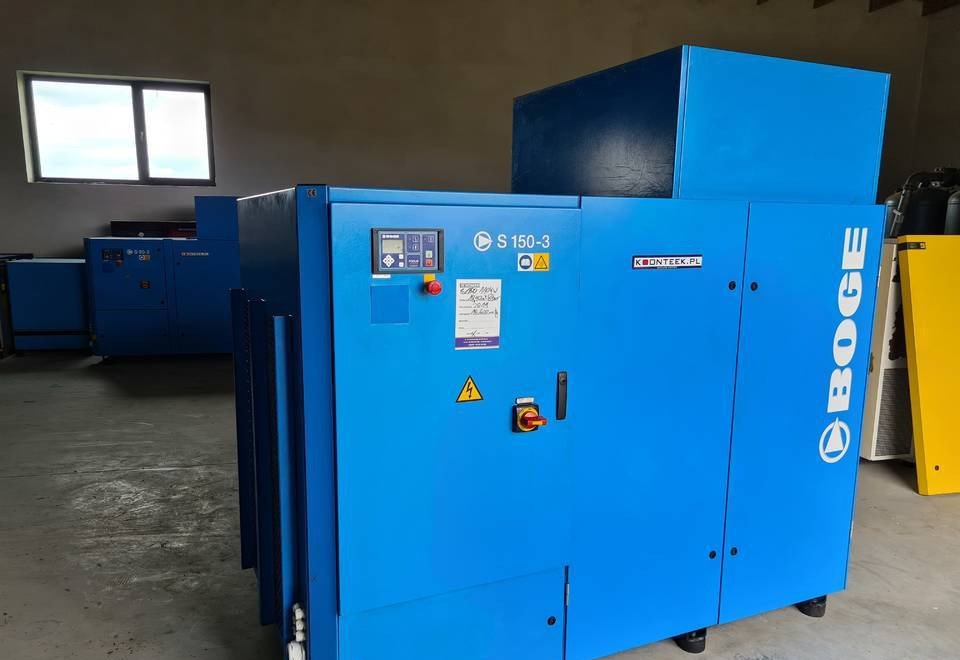 Kompresor śrubowy BOGE S 150-3 110 kW - Compresor de aire: foto 2 Kompresor śrubowy BOGE S 150-3 110 kW - Compresor de aire: foto 2